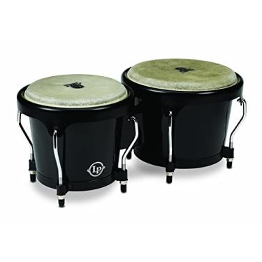 Imagem de Latin Percussion LPA601F-BK LP Aspire Fibra de Vidro Bongos - Preto/Preto
