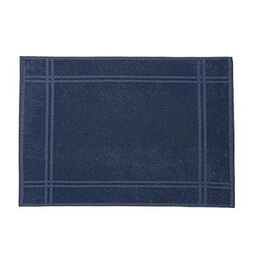 Imagem de Karsten - Toalha de Piso Karsten 100% Algodão Metrópole Azul