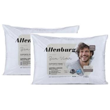 Imagem de Kit 2 Travesseiros Bem Viver Suporte Firme Altenburg