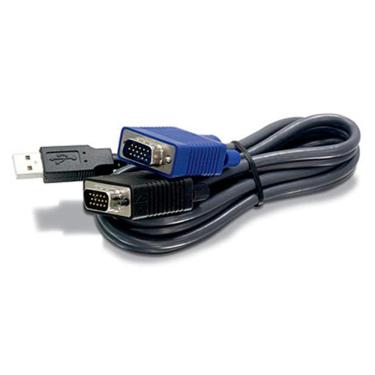 Imagem de Cabo KVM USB/VGA TrendNet TK-CU06 - 1,80 metros