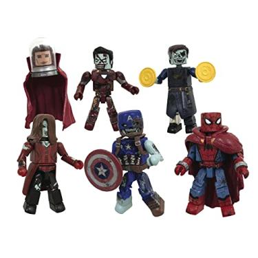 Imagem de Diamond Select – Conjunto de caixa Dcd 40Th Marvel What If Zombie Minimates Px Box
