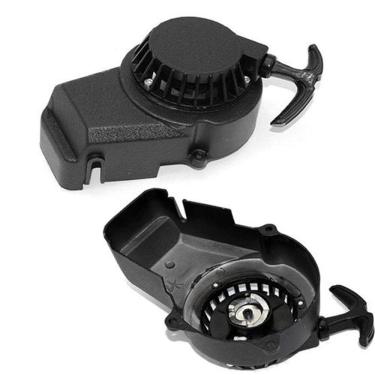 Imagem de Partida Puxador Mini Motos 49cc De Aluminio Preto ENGR. METAL