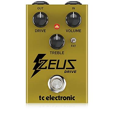 Imagem de TC Electronic ZEUS DRIVE OVERDRIVE Pedal de impulso dinâmico lendário Overdrive com interruptor FAT Mod e bypass buffer opcional