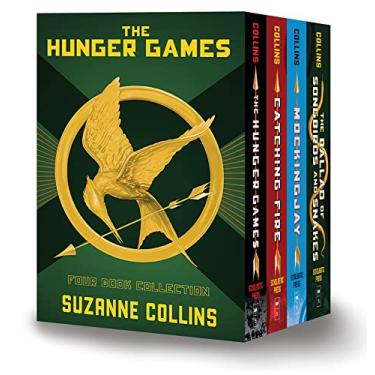 Imagem de Hunger Games 4-book Hardcover Box Set (the Hunger Games, Catching Fire, Mockingjay, The Ballad Of Songbirds And Snakes): 1-4