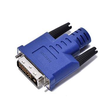 Imagem de Malarpon DVI Plugue fictício Headless Ghost Graphics Card Display Emulador Monitor de Detecção de GPU Adaptador Fichário 1920x1080@60h 1P