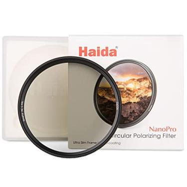 Imagem de Haida Filtro CPL para lente de câmera filtro polarizador circular vidro óptico multi-revestimento nano vidro óptico à prova d'água resistente a arranhões Filtro NanoPro C-POL (52 mm)