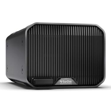 Imagem de SanDisk Professional Espelho G-RAID de 12 TB - HDD externo, RAID com redundância, Thunderbolt 3, USB (10 Gbps), disco rígido Ultrastar de 7200 RPM, até 250 MB/s de leitura em RAID 1 -