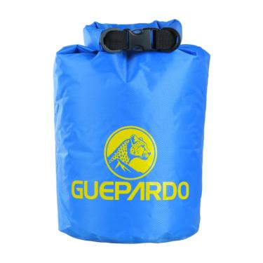 Imagem de Guepardo, Saco Estanque Keep Dry, Poliéster Ultra Resistente, 10 Litros, Impermeável, Versátil, Ideal para Atividades Outdoor, Azul