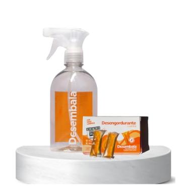 Imagem de Desengordurante Desembala - Remove Gordura e Sujeiras Pesadas - 2 Sachês. Rende 1 Litro. Limpeza rápida, Alto rendimento, Cruelty Free, Vegano, Sem enxágue