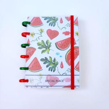 Imagem de Caderno de Disco 10 Matérias Escolar Sistema Inteligente Com Calendario Com Divisórias Special Place Picnic (GRANDE - Universitário)