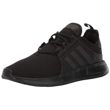 Imagem de adidas Originals Tênis de corrida masculino X_PLR, Preto/cinza traço metálico/preto, 4