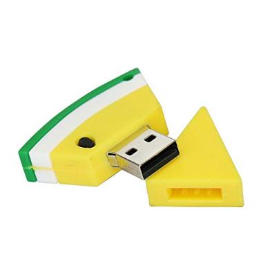 Imagem de 16 GB melancia modelo USB Flash Drive USB 3.0 dispositivo de armazenamento USB Flash Disk USB Drive USB 3.0 Memory Stick USB Stick U Disk Pen Drive USB Flash Memory USB Disk - Amarelo