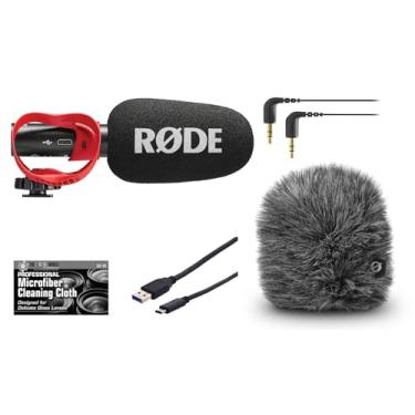 Imagem de Rode VideoMic GO Kit de microfone de espingarda e capa de vento DeadCat