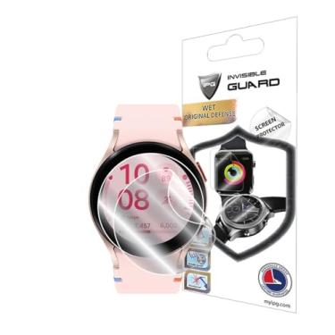 Imagem de IPG Para Samsung Galaxy Watch FE (40 mm) Smartwatch Protetor de Tela Hidrogel (2 unidades) Película Transparente HD Invisível Antiarranhões - Liso/Autorreparação/Sem Bolhas FE-40 mm