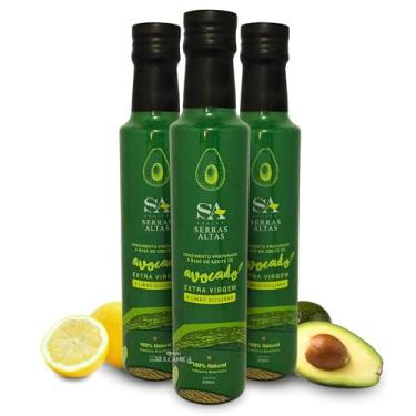 Imagem de Azeite De Avocado Extra Virgem Com Limão Siciliano 250ml - Faz. Irarema - 3Un.