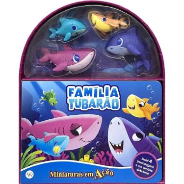 Imagem de Miniaturas em Ação - Família tubarão