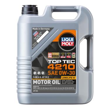 Imagem de Óleo de motor Liqui Moly top tech 4210 0W30 5L (caixa de 1)