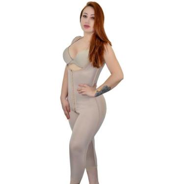 Imagem de Cinta Modeladora Macacão Pós Cirúrgico - Fanáticos Por Cintas, Bege, P