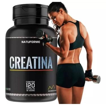 Imagem de 2x Creatina 500Mg 120Cps Natuforme