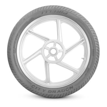 Imagem de Pneu Dianteira Para Moto Pirelli City Dragon Sem Câmara De 80/100-18 P 47 X 1 Unidade