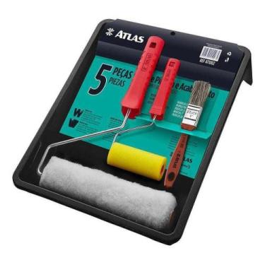 Imagem de Kit para Pintura Atlas AT1002 com 5 peças