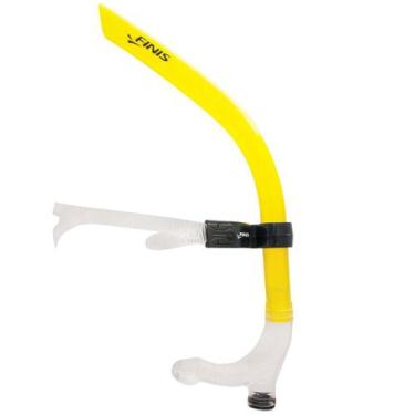 Imagem de Snorkel Para Natação Adulto Finis, Amarelo