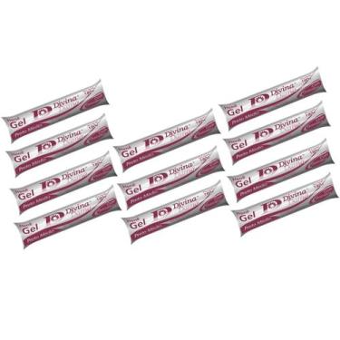 Imagem de Divina Dama Hene Em Gel 11x180gr Preto Medio Bisnaga Queratina Incolor