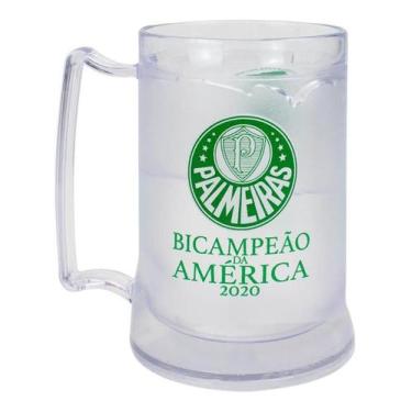 Imagem de Caneca Gel Térmica 400ml - Bicampeão Libertadores Palmeiras - Mileno