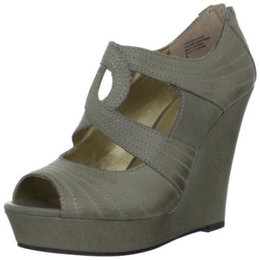 Imagem de Seychelles Sapato feminino de bico aberto Seven Wonders, Cinza claro, 7.5