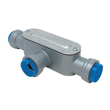 Imagem de Southwire R-TB-150 3,8 cm Rígido e IMC Empurrar Instalar Corpo de conduíte Tipo RMC T, Cinza