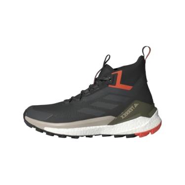 Imagem de adidas Bota de caminhada masculina Terrex Free Hiker Gore-tex, Carbono/Gresix/Cblack, 40