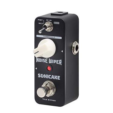 Imagem de SONICAKE Pedal de efeitos Noise Gate Pedal supressor de pedal de guitarra limpador de ruído Pedal de efeitos de guitarra 2 modos True Bypass