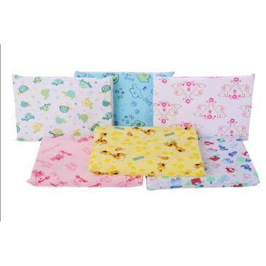 Imagem de Travesseiro Antissufocante Bebê Recém Nascido Lavável Anti Sufocamento