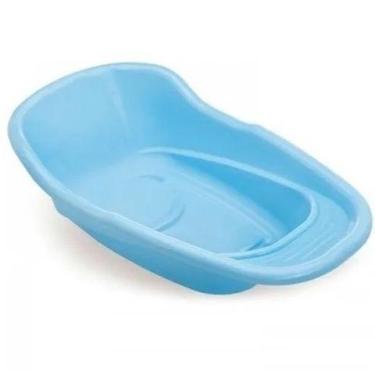 Imagem de Banheira de Bebê Com Válvula Resistente 20 litros Banho do Bebê - Meni