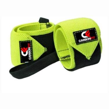 Imagem de MUNHEQUEIRA ELASTICA CF proteção ao pulso - CARBONFIT, Verde neon