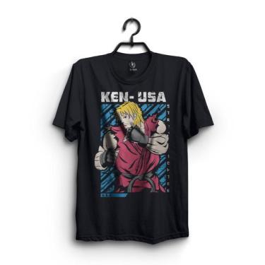 Imagem de Camiseta Street Fighter Ken USA - PROFECIA