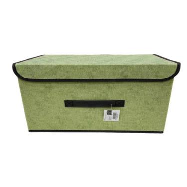 Imagem de Caixa Organizador Para Armário Papelão TNT 1595 - AMIGOLD, VERDE