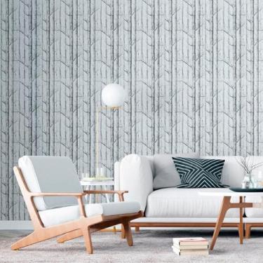 Imagem de Papel de Parede Adesivo Árvores N011022 0,58x2,5M - Adesivo BR