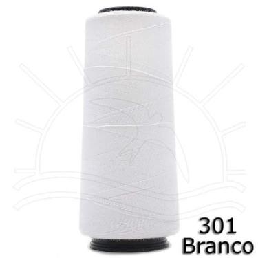Imagem de Linha para Costura Reta 120 Círculo - 1371 metros, 301 BRANCO