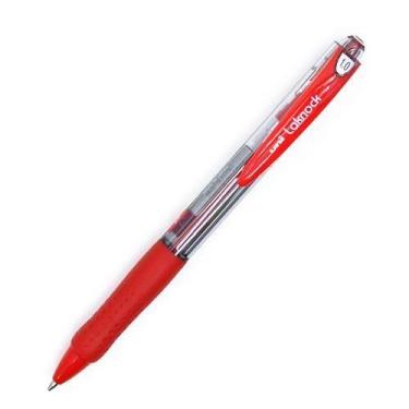 Imagem de Caneta Laknock 1.0 Uni-Ball, VERMELHA
