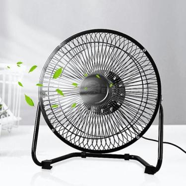 Imagem de Mini Ventilador Usb De Mesa Portátil Alta Qualidade Ultra Silencioso A