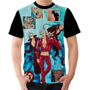 Imagem de Camiseta Camisa Ads Nanatsu no taizai sete pecados Ban Ganância 3 - Fa
