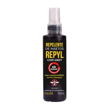 Imagem de Repelente de Insetos Repyl Spray, 100 ml, Muriel, Muriel