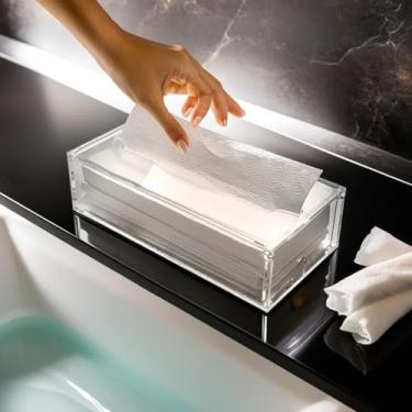 Imagem de Toalheiro Acrílico Comercial com gaveta para Toalhas de papel Padrão