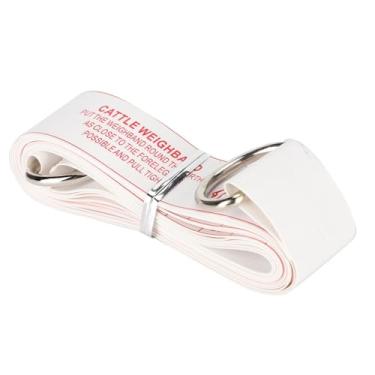 Imagem de Fita Métrica de Gado, Régua de Contraste de Peso, Ferramenta de Medição Corporal Macia, Plástico Pvc Ecológico para Suprimentos Agrícolas