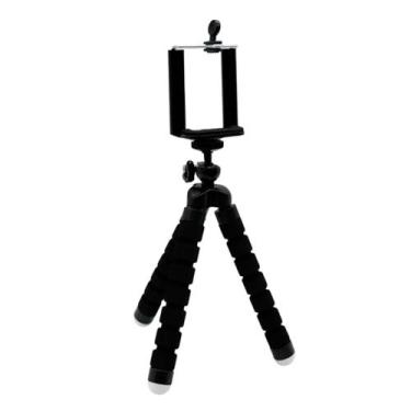 Imagem de Mini Tripé Flexível Suporte Para Celular E Câmeras Universal - Selfie-
