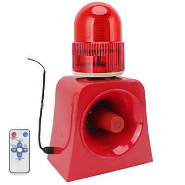 Imagem de Siren Light, Alarme Alto IP65 Voz Personalizável A Alarme de Chifre de Alarmes Ao Ar Livre Com Baixo Consumo de Energia para Escolas, Bancos, Armazéns, Portos, Guindastes, Fábricas