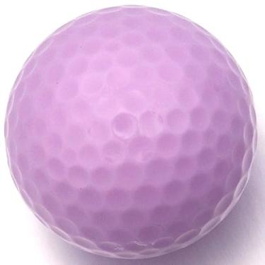 Imagem de Bolas de golfe de cor lisa, 1 dúzia em branco, não impressas (lavanda) -