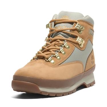 Imagem de Timberland Bota masculina Euro Hiker de couro para caminhada - marrom, Nobuck de trigo, 42