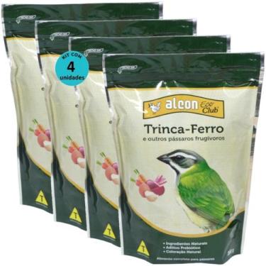 Imagem de Alcon eco club trinca-ferro e outros pássaros frugívoros 300g kit com 